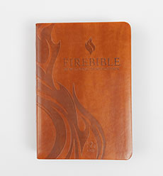 NLT FireBible, Tan Simulated Leather
