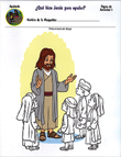 Daisies Helping Activity Pages Spanish