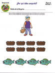 Daisies Sharing Activity Pages Spanish