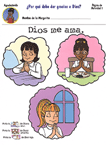 Daisies Thanking Activity Pages Spanish