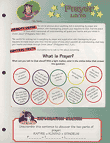 Stars Prayer Unit Activity Pages