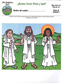 Rainbows Donkeys Unit Activity Pages, Spanish