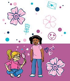 Club Rosas carpeta y páginas de introducción