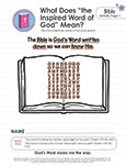 Prims Activity Page - Bible