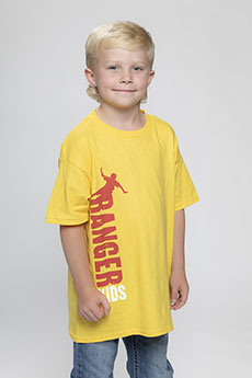 Ranger Kids Yellow T-Shirt, Youth X-Small