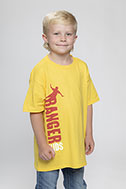 Ranger Kids Yellow T-Shirt, Youth X-Small