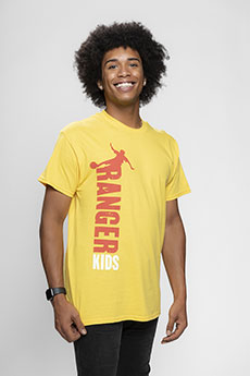 Ranger Kids Yellow T-Shirt, Adult 2XL