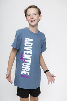 Adventure Rangers Blue T-Shirt, Youth Medium