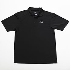 Small - AG Black Polo