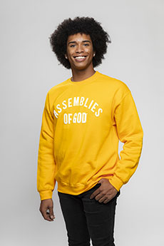 Large - AG Gold Crewneck