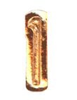 Gold Numeral 1 Award