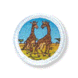 Giraffes Unit Badge