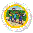 Daisies Following Unit Badge