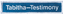 Tabitha—Testimony Badge