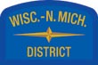 Wisconsin Northern Michigan Geographic Patch