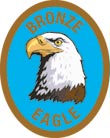 Discovery Rangers Advancement Patch - Bronze Eagle