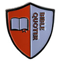 Bible Quoter Award Pin