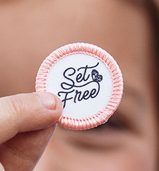 Set Free Badge