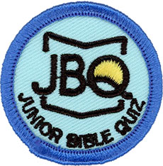 Royal Rangers® Junior Bible Quiz Blue Merit Patch