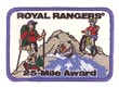 25-Mile Award Patch