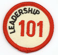 Leadership 101 Merit Patch (Red)