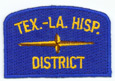 Texas Louisiana Hispanic Geographic Patch