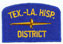 Texas Louisiana Hispanic Geographic Patch