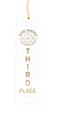 3rd Place Ribbon - White