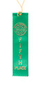 5th Place Ribbon - Green