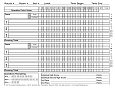 Teen Bible Quiz Score Sheets