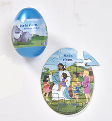 Jumbo Themed Puzzle Easter Egg