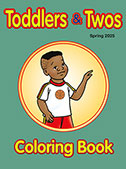 Toddlers & Twos Coloring Book Spring