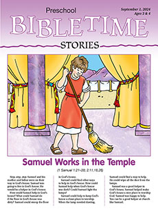 Preschool Bibletime Stories Fall