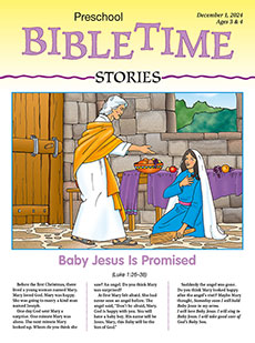 Preschool Bibletime Stories Winter