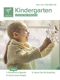 Kindergarten Lesson Pages Winter