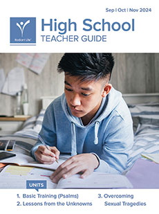 High School Teacher Guide Fall