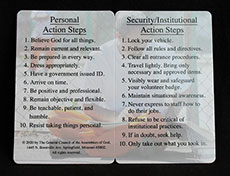 Correctional Volunteer Card (Pack of 25)