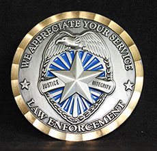 Law Enforcement Appreciation Coin