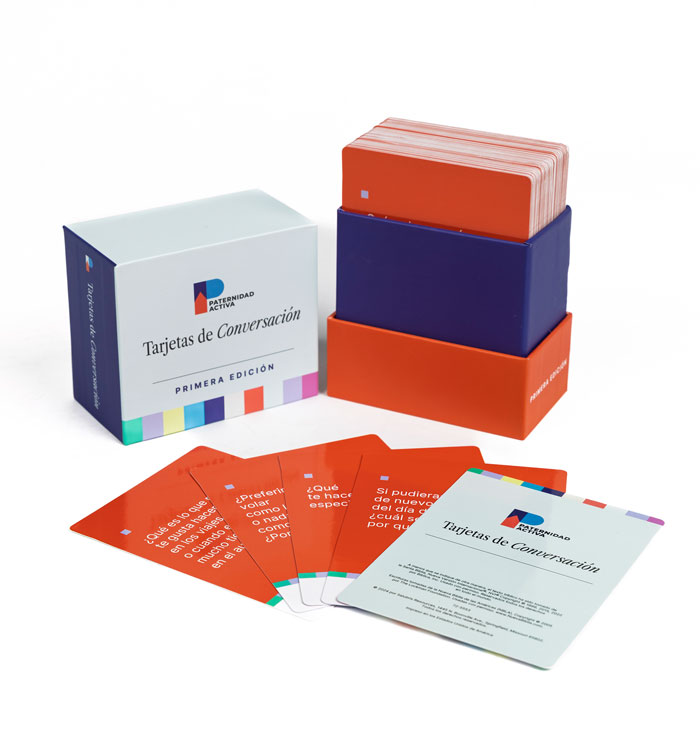 Paternidad activa - Tarjetas de conversación